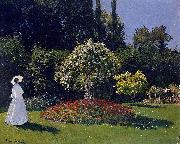 Claude Monet Woman in a Garden Sweden oil painting artist